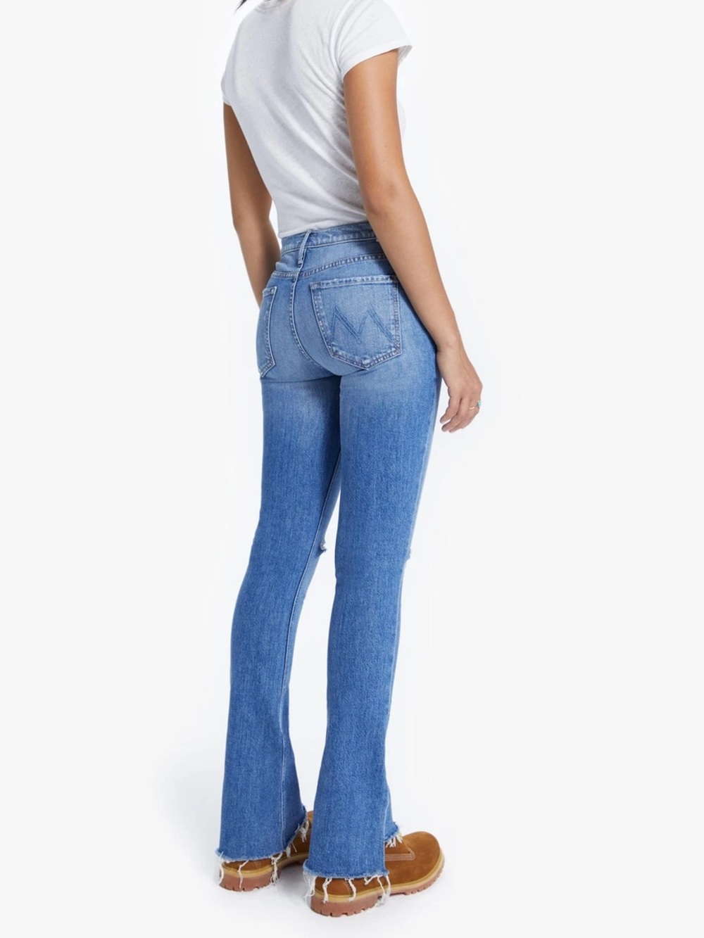 MOTHER Denim - The Runaway Step Fray in Spice it Up - Picture 3 of 9